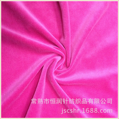 廠家直銷(xiāo)優(yōu)質(zhì)服裝面料 仿棉天鵝絨與全滌天鵝絨